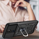 Oppo A9 2020 Uyumlu Kılıf Magnetik Standlı Kamera Korumalı Zore Sürgülü Vega Kapak - 4