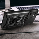 Samsung Galaxy A15 Uyumlu Kılıf Magnetik Standlı Kamera Korumalı Zore Sürgülü Vega Kapak - 1