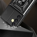 Samsung Galaxy A25 Uyumlu Kılıf Magnetik Standlı Kamera Korumalı Zore Sürgülü Vega Kapak - 1