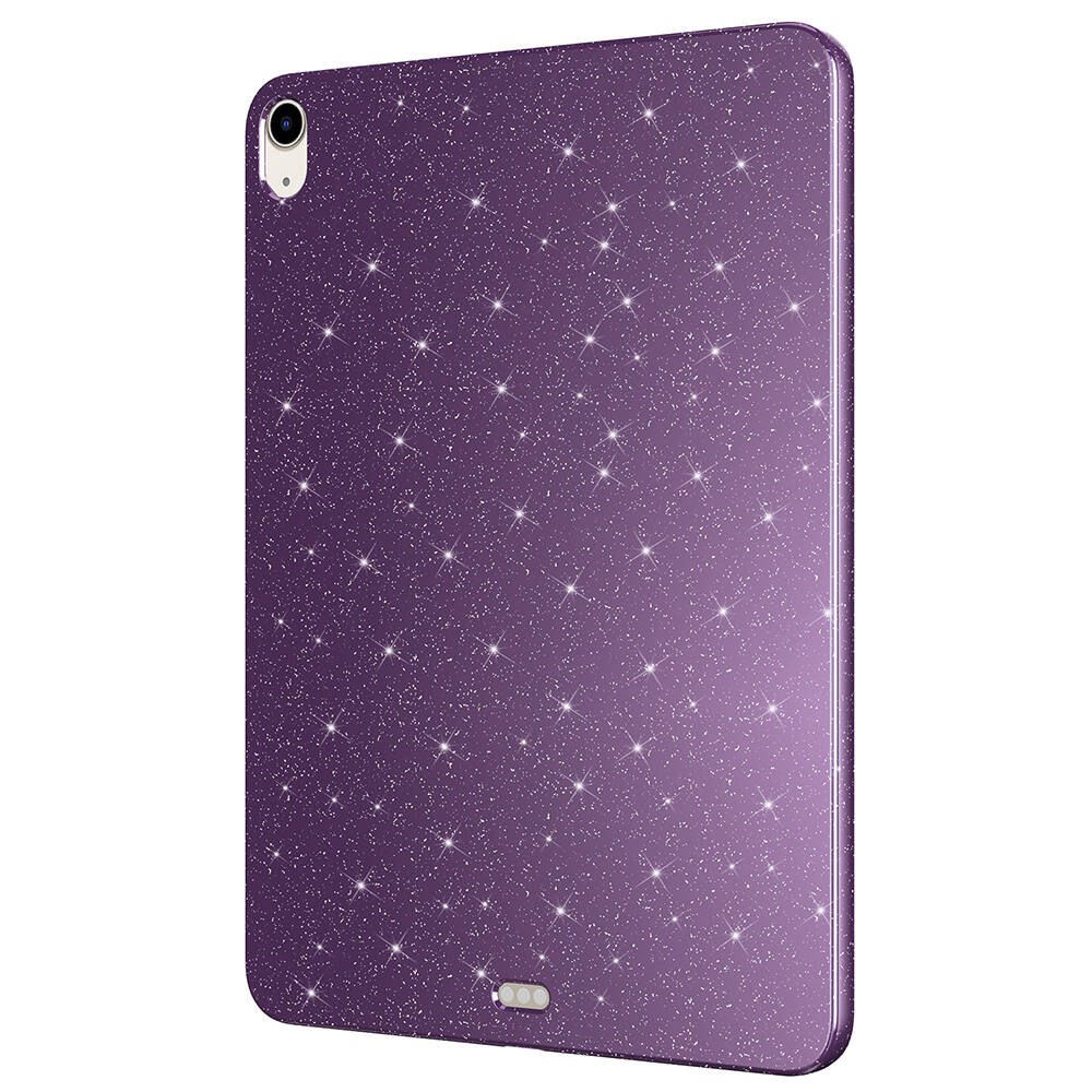 Apple iPad Air 10.9 2022 (5.Nesil) Uyumlu Tablet Kılıfı Koton Case Simli Kapak - 4