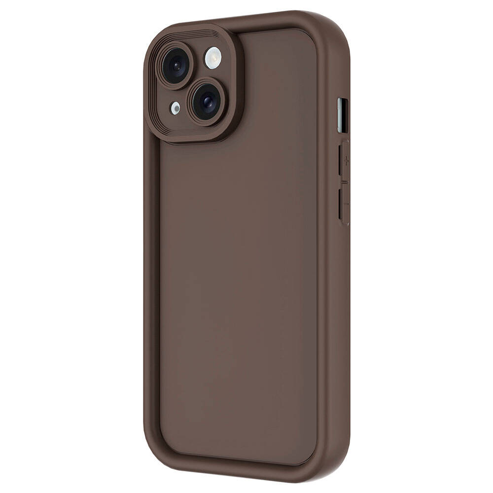 Apple iPhone 15 Uyumlu Kılıf Kamera Korumalı Zore Ananas Kapak - 1