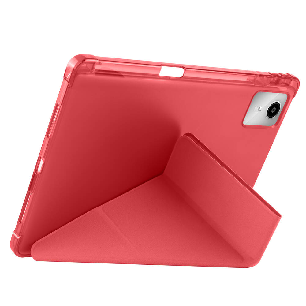 Lenovo M11 TB-330FU Kılıf Zore Tri Folding Kalem Bölmeli Standlı Kılıf - 11