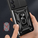 Samsung Galaxy A55 Uyumlu Kılıf Magnetik Standlı Kamera Korumalı Zore Sürgülü Vega Kapak - 4