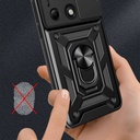 Xiaomi Poco M6 Pro 4G Kılıf Magnetik Standlı Kamera Korumalı Zore Sürgülü Vega Kapak - 8