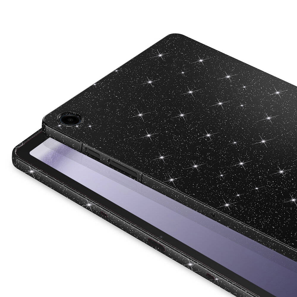 Samsung Galaxy Tab A9 Plus Uyumlu Simli Parlak Görünümlü Zore Tablet Koton Kılıf - 14