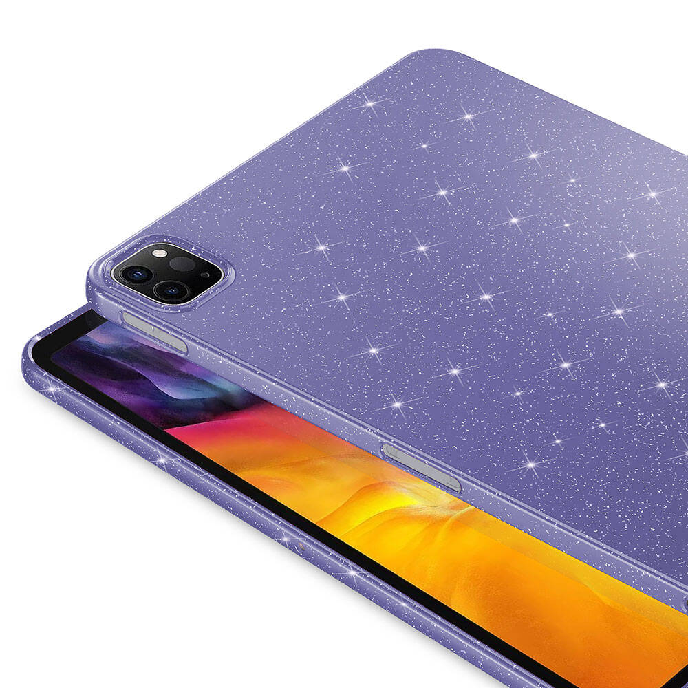 iPad Pro 11 2018 Simli Parlak Görünümlü Zore Tablet Koton Kılıf - 11