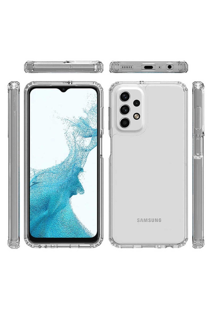 Samsung Galaxy A73 Uyumlu Kılıf 2mm Anti Shock Silikon