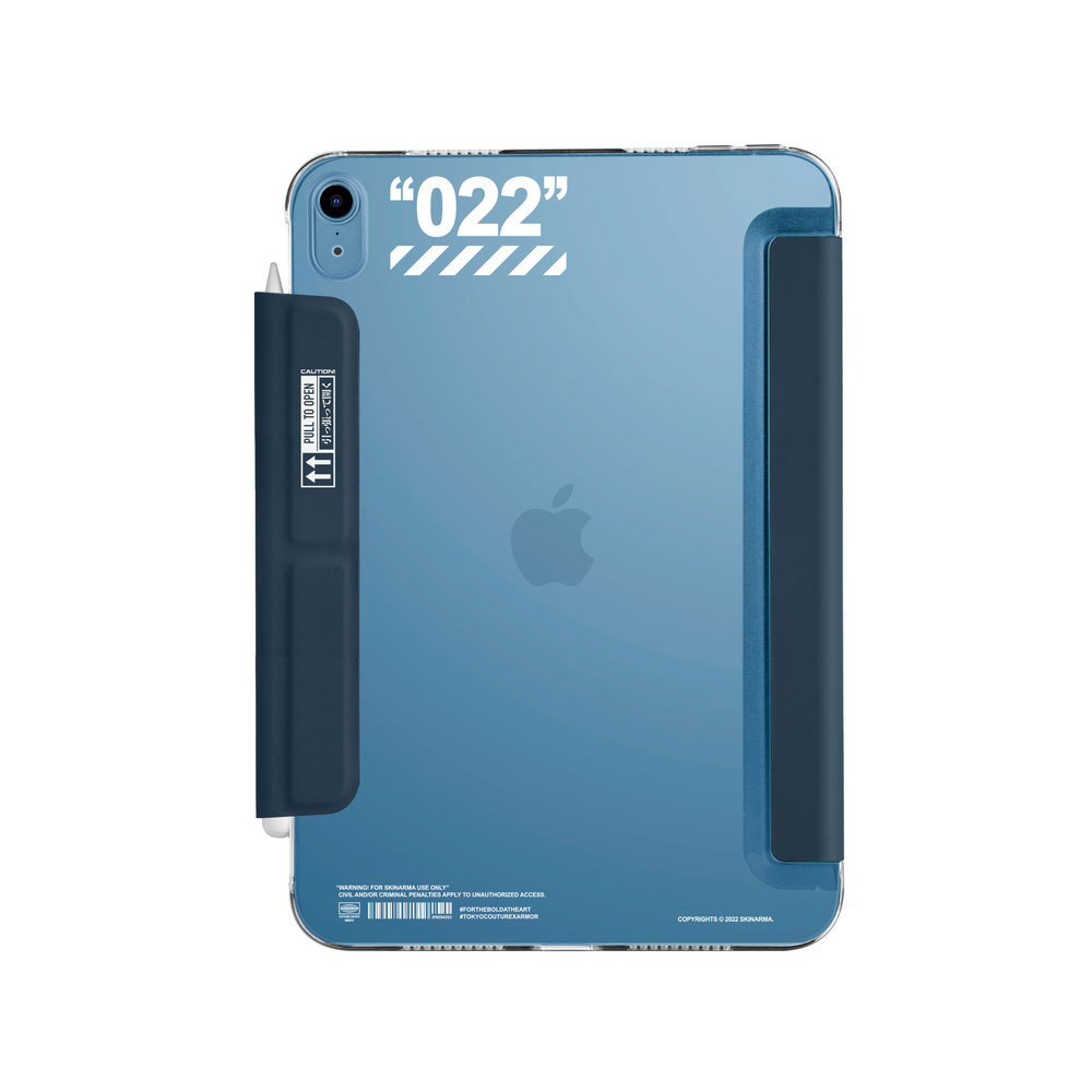 Apple iPad Air 11 2024 Kılıf SkinArma Kalemlikli Arkası Şeffaf Standlı Magnetik Taihi Sora Kılıf - 8