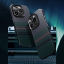 Apple iPhone 15 Pro Uyumlu Kılıf Magsafe Şarj Özellikli Karbon Fiber Tasarımlı Benks Aurora ArmorAir Kevlar Kapak - 6