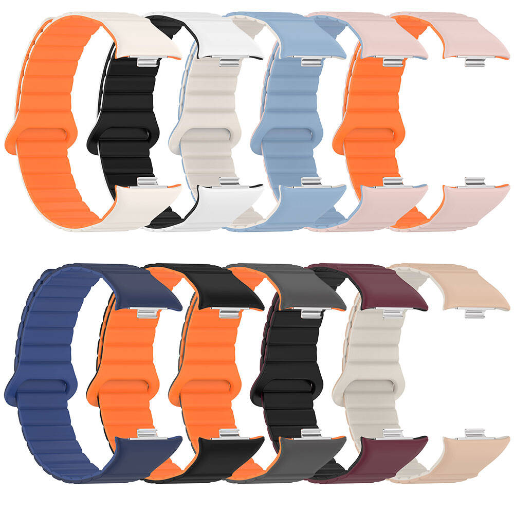 Xiaomi Mi Band 8 Pro uyumlu Silikon Kordon Zore KRD-105 Strap Kayış - 31