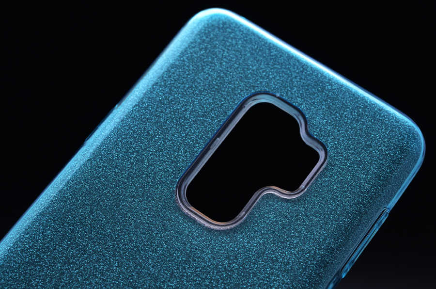 Samsung Galaxy S9 Plus Uyumlu Kılıf Zore Shining Silikon - 1