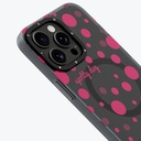 Apple iPhone 14 Pro Uyumlu Kılıf Magsafe Şarj Özellikli Polka Dot Desenli Youngkit Spots Serisi Kapak - 6