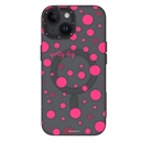 Apple iPhone 15 Uyumlu Kılıf Magsafe Şarj Özellikli Polka Dot Desenli Youngkit Spots Serisi Kapak - 1