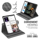 Apple iPad Pro 12.9 2018 Uyumlu (3.Nesil) Zore Dönebilen Standlı Kılıf - 4