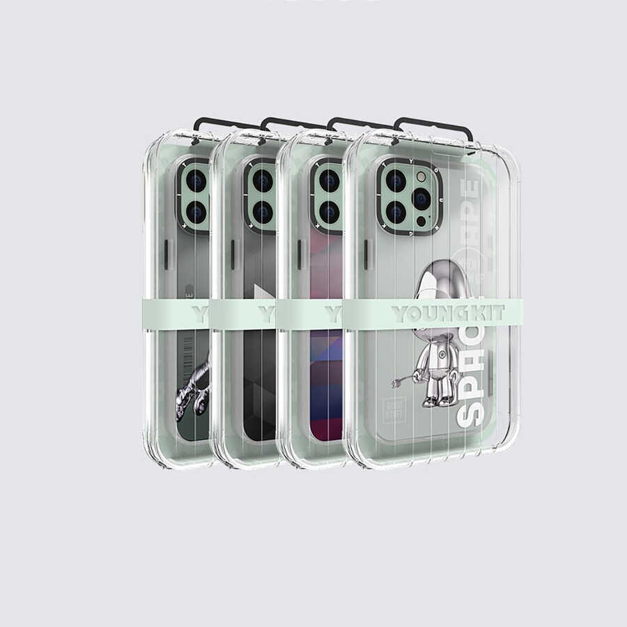Apple iPhone 12 Pro Max Uyumlu Kılıf YoungKit Klasik Serisi Kapak - 1