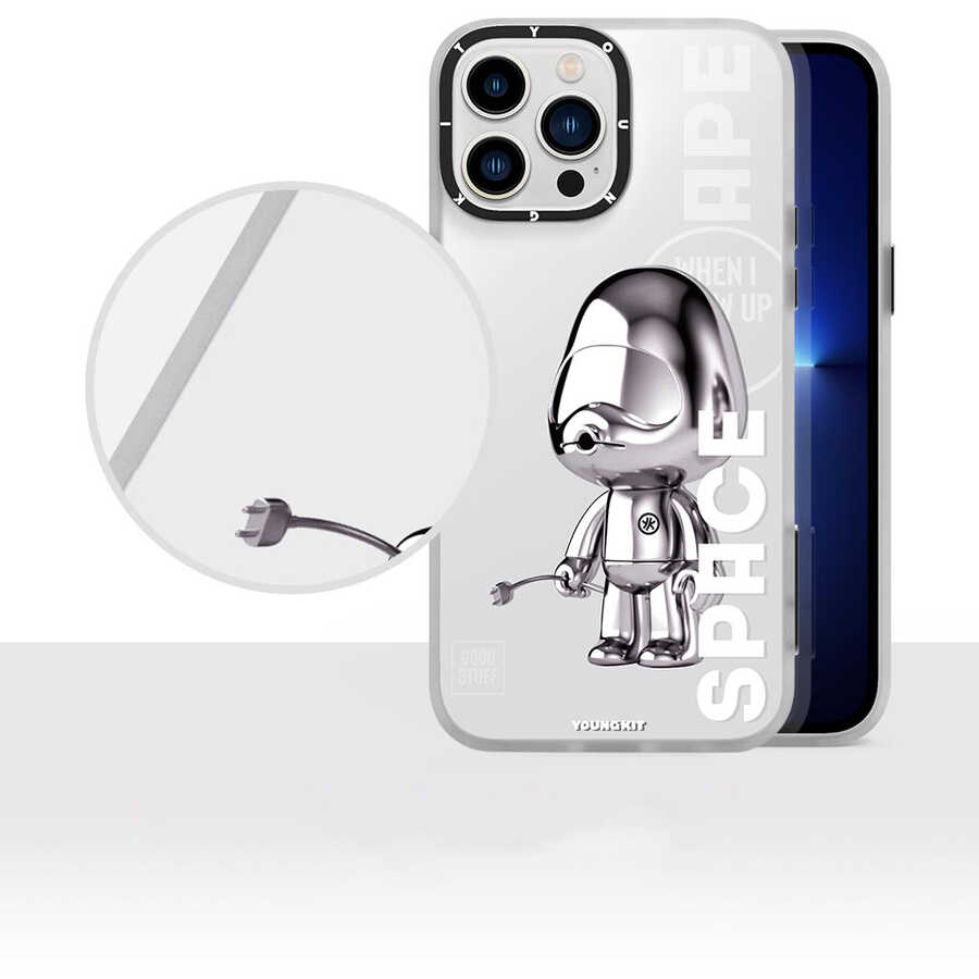 Apple iPhone 12 Pro Max Uyumlu Kılıf YoungKit Klasik Serisi Kapak - 11