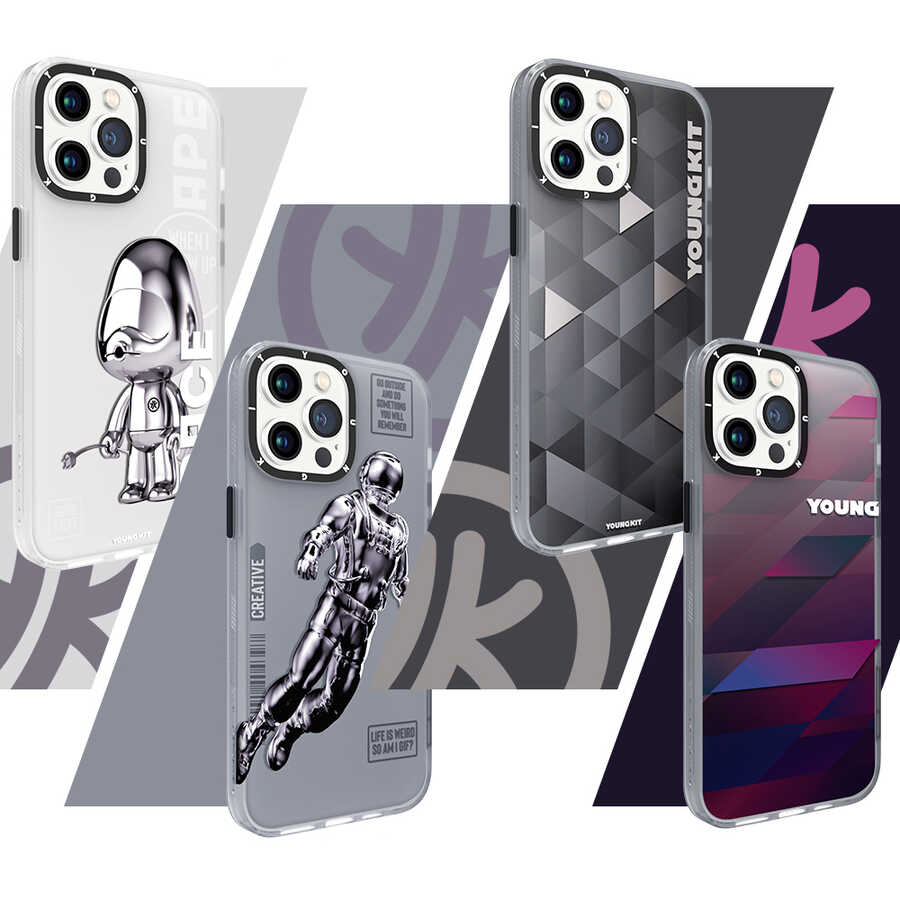 Apple iPhone 12 Pro Max Uyumlu Kılıf YoungKit Klasik Serisi Kapak - 13