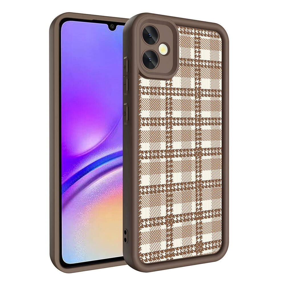 Samsung Galaxy A05 Uyumlu Kılıf Kamera Korumalı Baskılı Arka Yüzey Zore Klas Kapak - 3