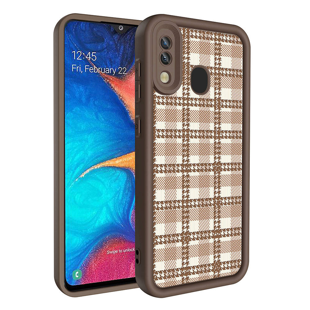 Samsung Galaxy A30 Uyumlu Kılıf Kamera Korumalı Baskılı Arka Yüzey Zore Klas Kapak - 2