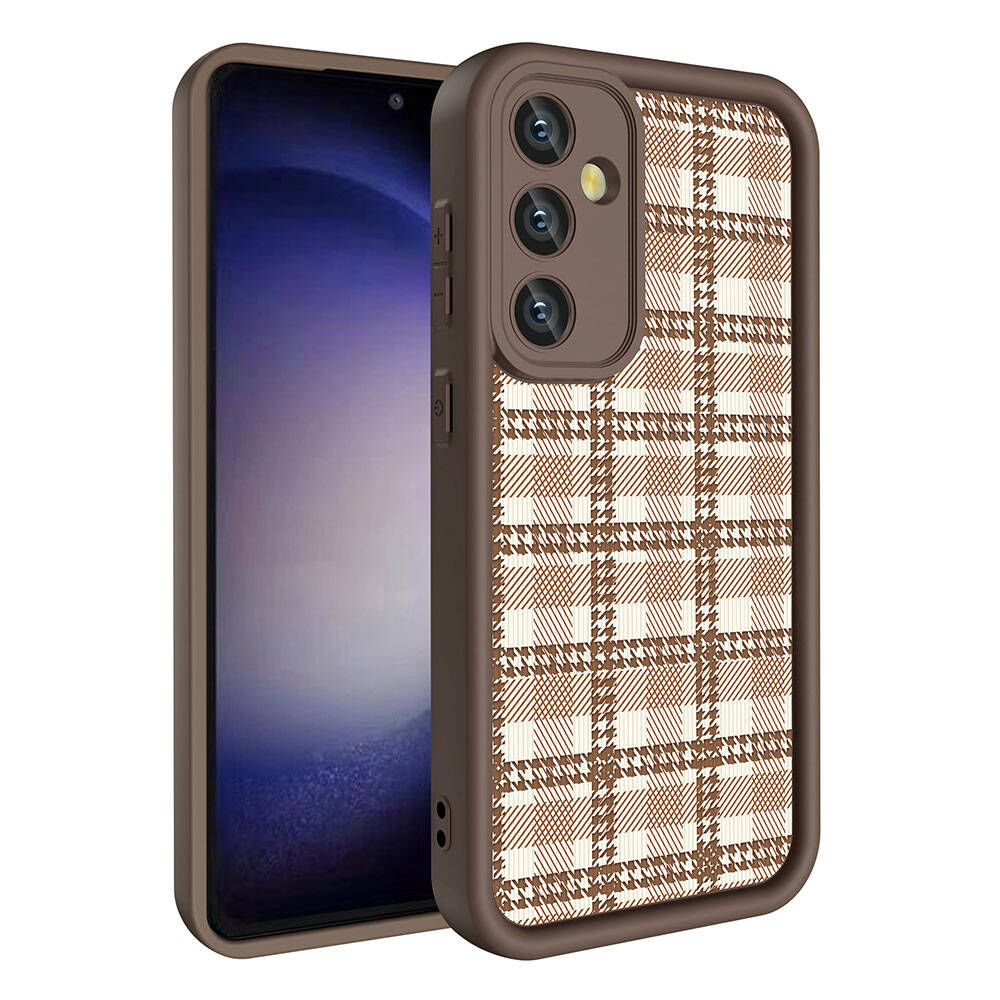 Samsung Galaxy A35 Uyumlu Kılıf Kamera Korumalı Baskılı Arka Yüzey Zore Klas Kapak - 3