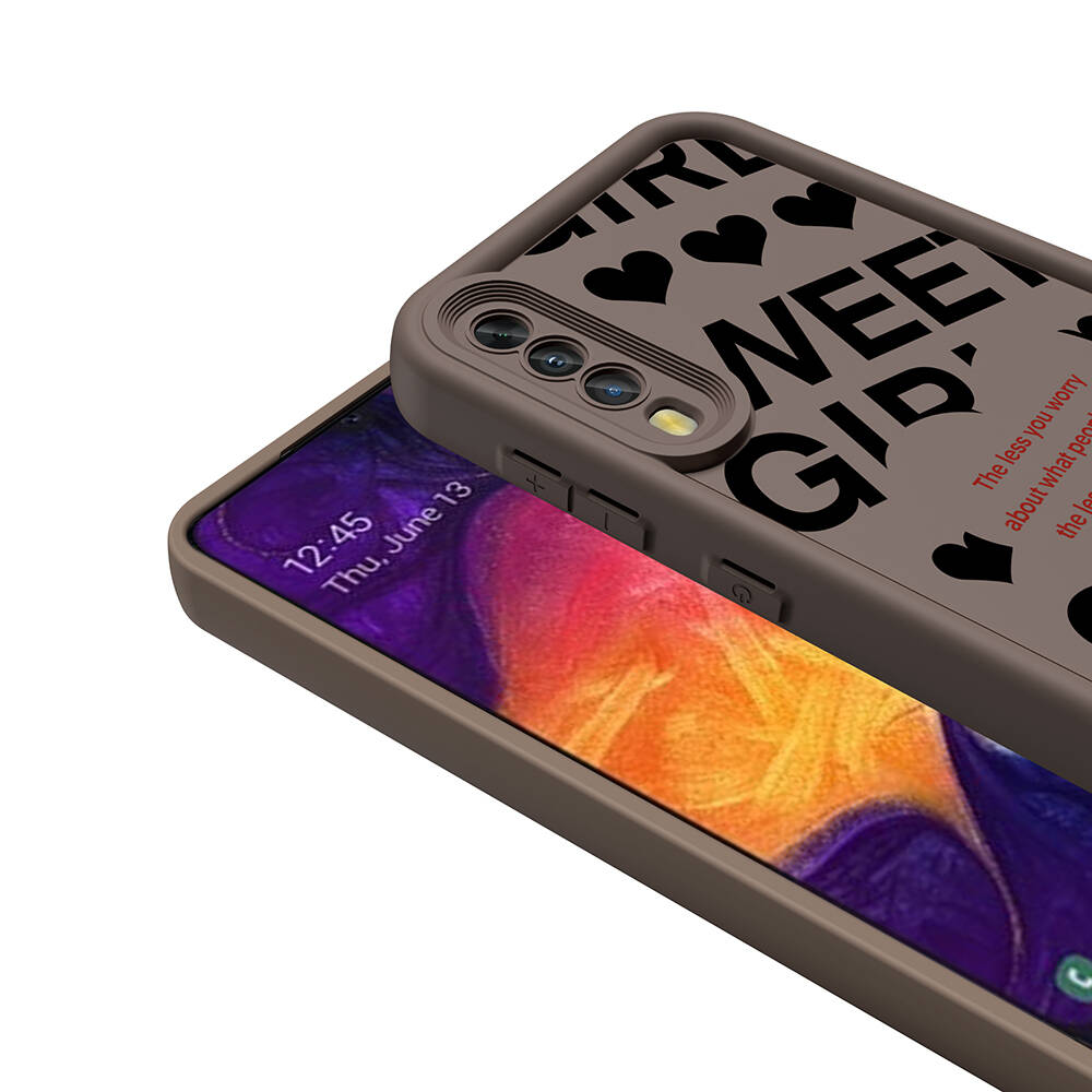 Samsung Galaxy A70 Uyumlu Kılıf Kamera Korumalı Baskılı Arka Yüzey Zore Klas Kapak - 7