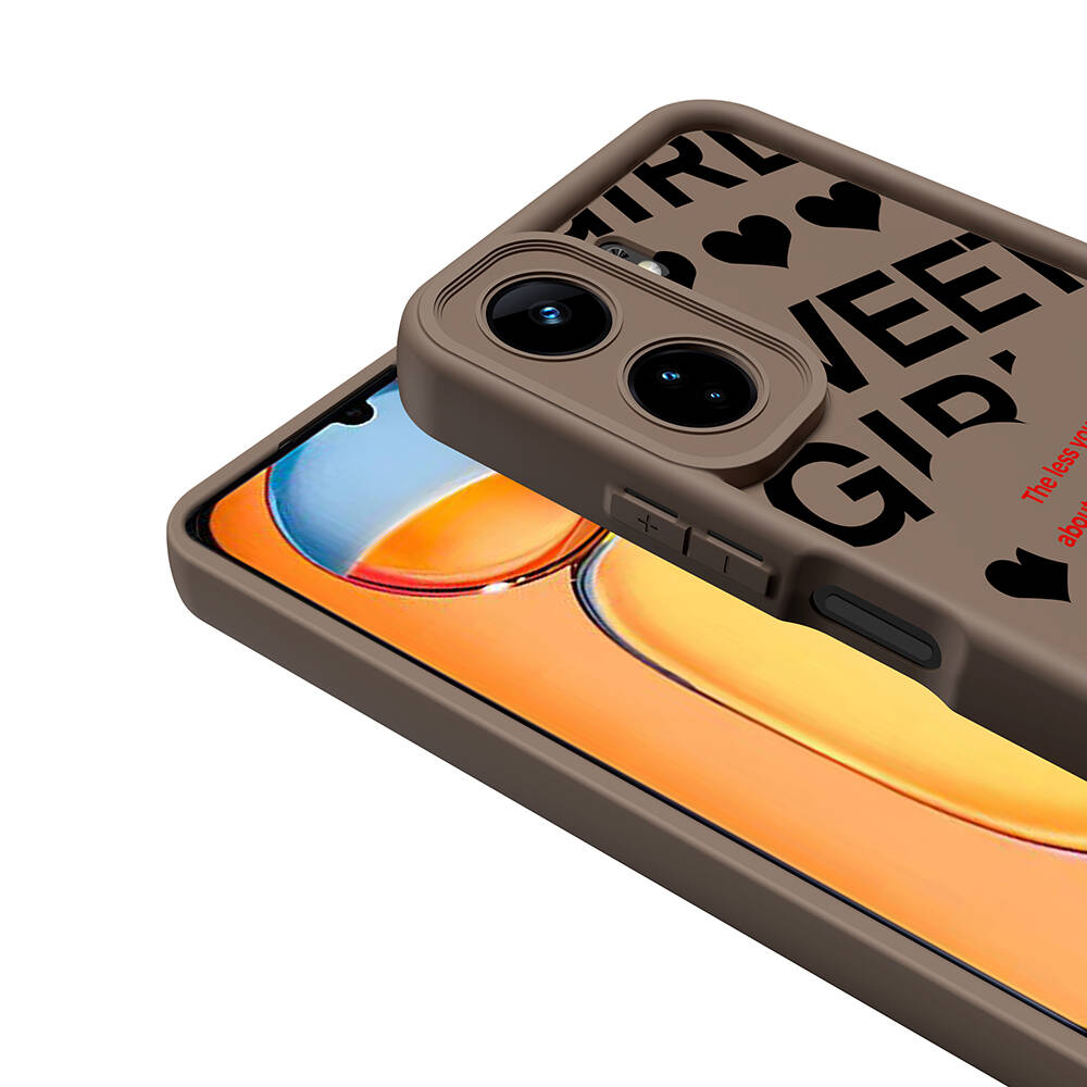 Xiaomi Mi 13T Uyumlu Kılıf Kamera Korumalı Baskılı Arka Yüzey Zore Klas Kapak - 6