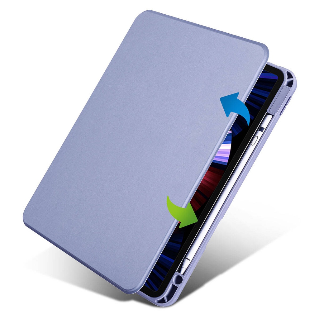 Apple iPad 10.9 2022 (10.Nesil) Uyumlu Tablet Kılıfı Kalem Bölmeli Termik Kılıf - 8