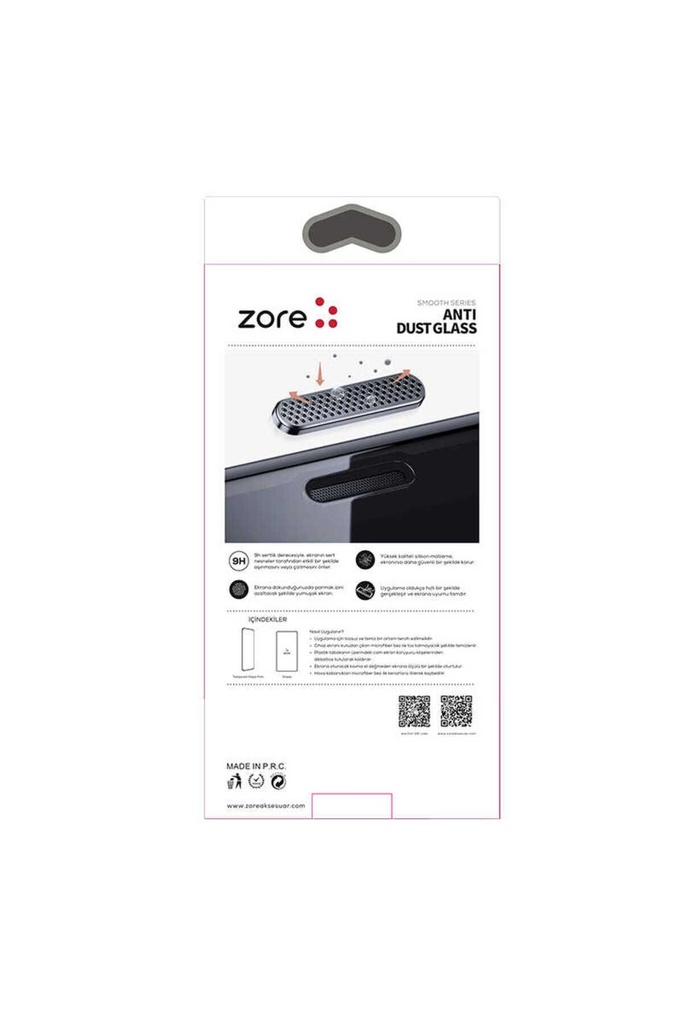 Apple iPhone 13 Mini Uyumlu Zore Anti-Dust Temperli Ekran Koruyucu