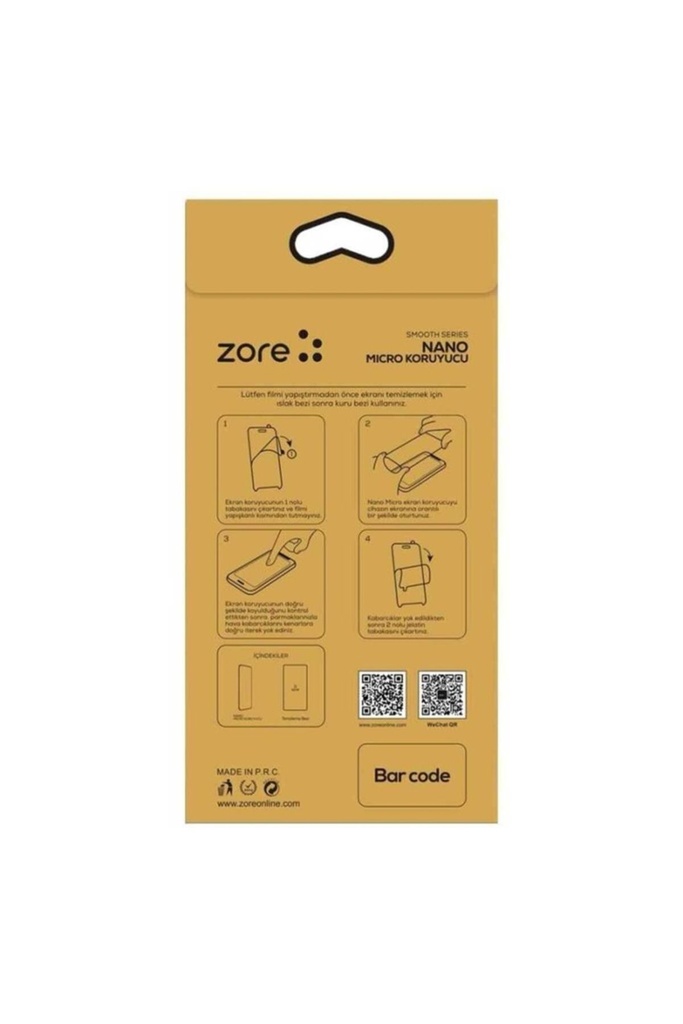 General Mobile 9 Pro Uyumlu Zore Nano Micro Temperli Ekran Koruyucu