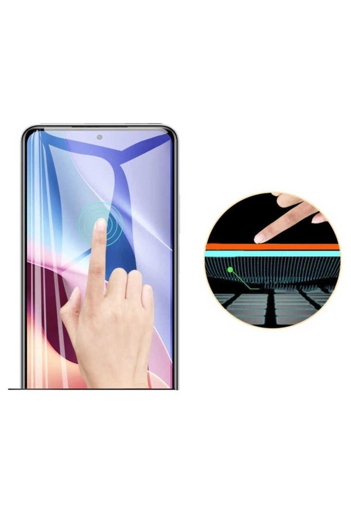 Samsung Galaxy S23 Uyumlu Parmak İzi Tanıma Özellikli Zore Maxi Slim Temperli Cam Ekran Koruyucu