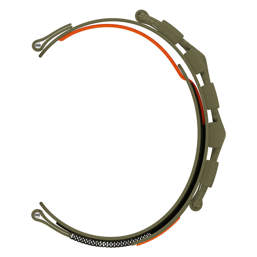 Huawei Watch GT 3 46mm Uyumlu Zore KRD-112 22mm Orbital Örgülü Halat Tasarımlı Naylon Kumaş Hasır Kordon - 5