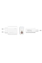 Zore Always-02 GaN Tech Type-C PD4.0 USB-A QC3.0 Hızlı Şarj Özellikli Seyahat Şarj Başlığı 45W