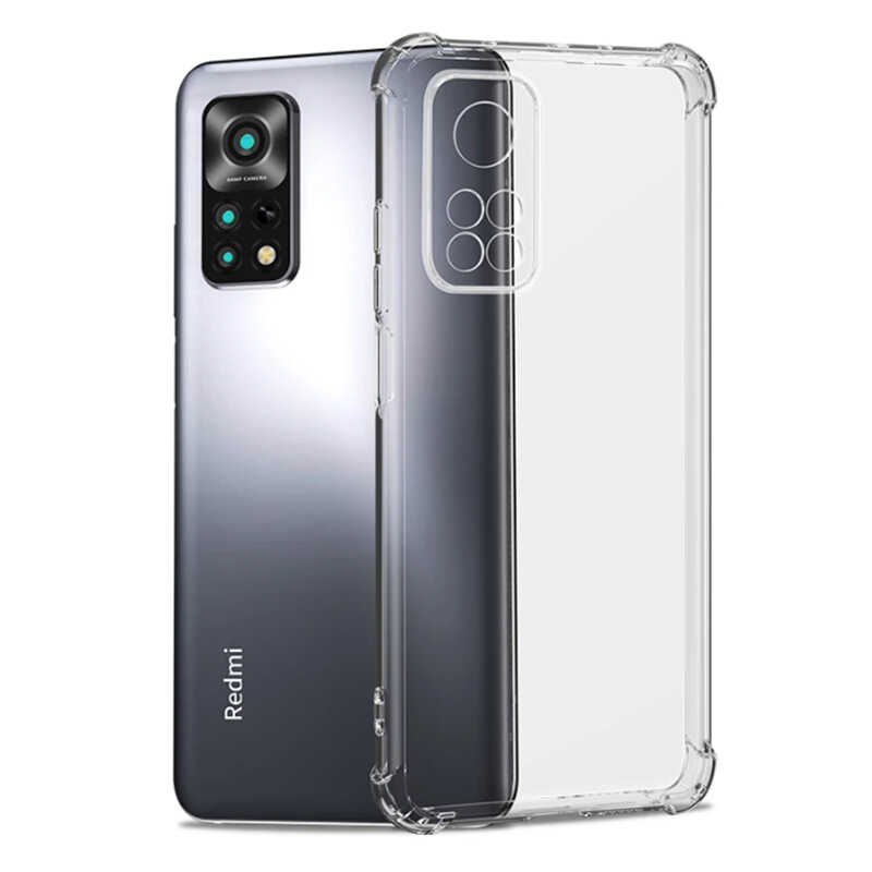 Xiaomi Redmi Note 11 Pro 5G Uyumlu Kılıf Zore Kamera Korumalı Nitro Anti Shock Silikon