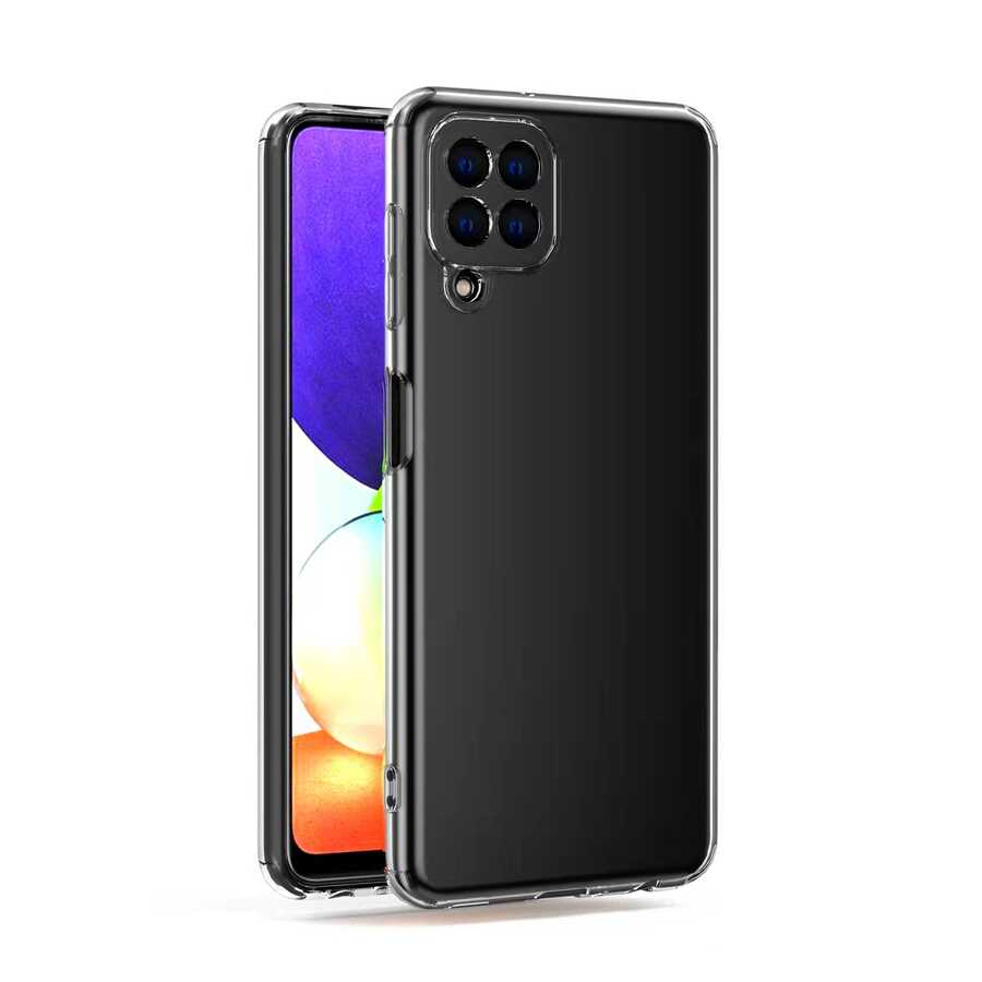 Samsung Galaxy M33 Uyumlu Kılıf Zore Kamera Korumalı Süper Silikon Kapak