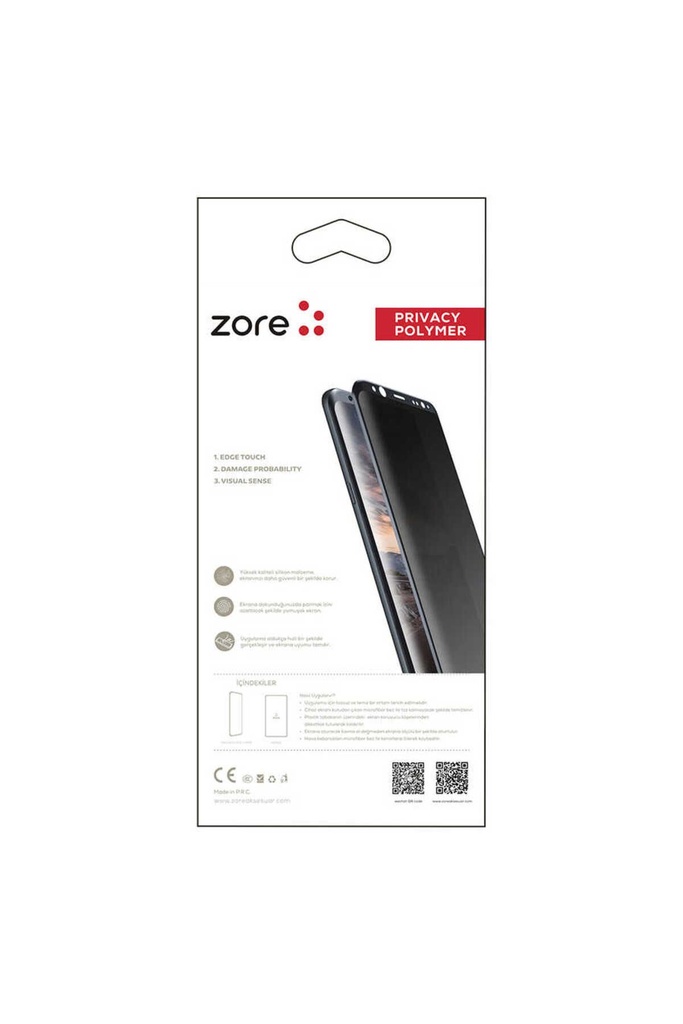 Samsung Galaxy Note 9 Uyumlu Zore Privacy Polymer Nano Ekran Koruyucu