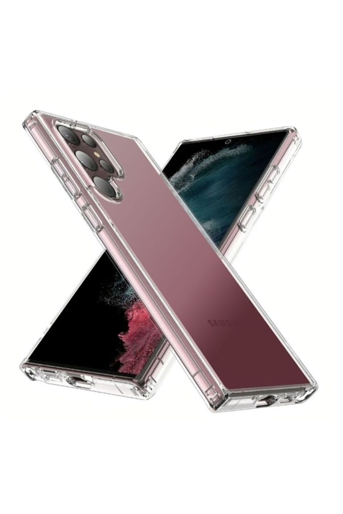 Samsung Galaxy S23 Ultra Uyumlu Kılıf Zore 2mm Anti Shock Silikon