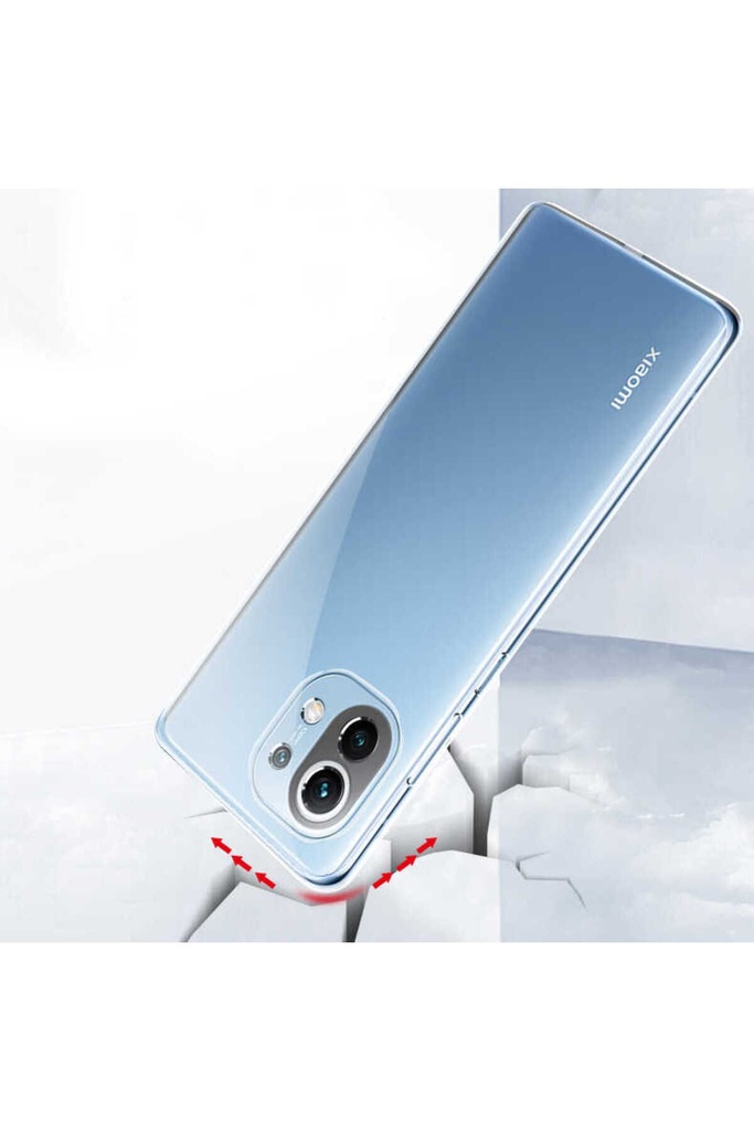 Xiaomi Mi 11 Lite Uyumlu Kılıf Zore Kamera Korumalı Süper Silikon Kapak