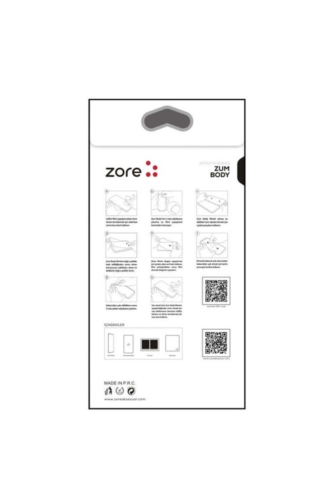 Apple iPhone 12 Pro Uyumlu Zore Zum Body Arka Koruyucu