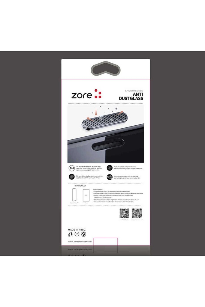 Apple iPhone 12 Uyumlu Zore Anti-Dust Privacy Temperli Ekran Koruyucu