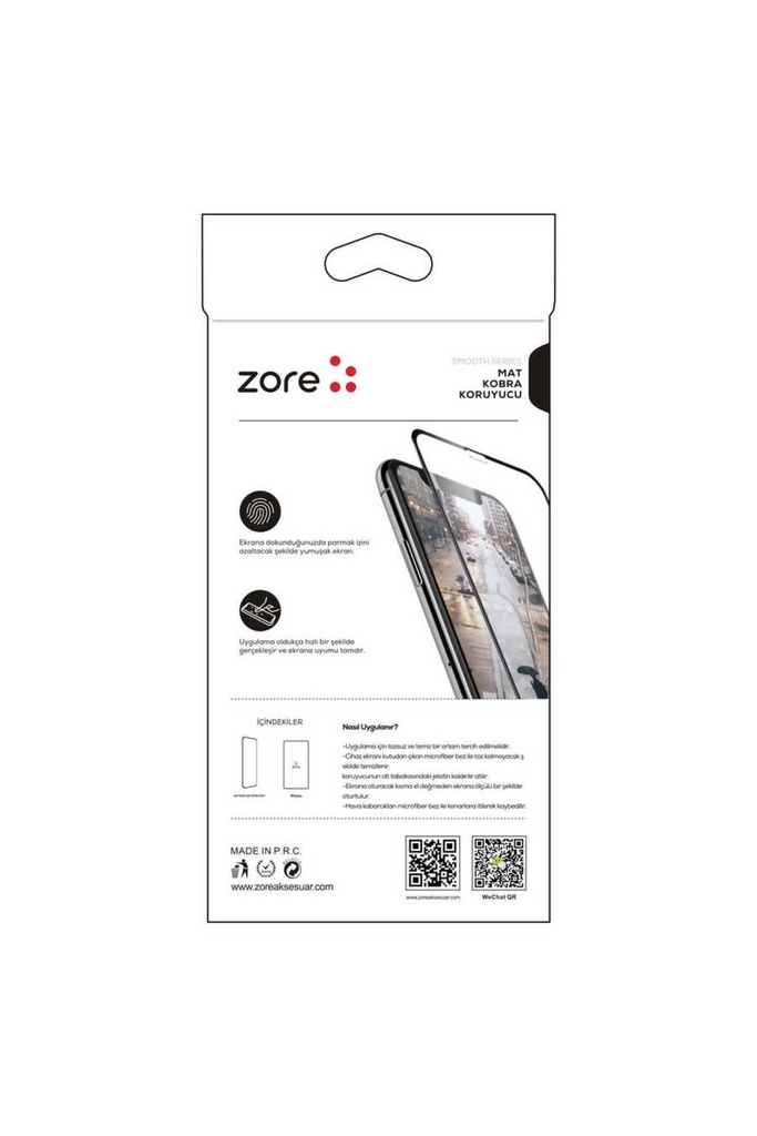 Apple iPhone XR Uyumlu Zore Mat Kobra Ekran Koruyucu