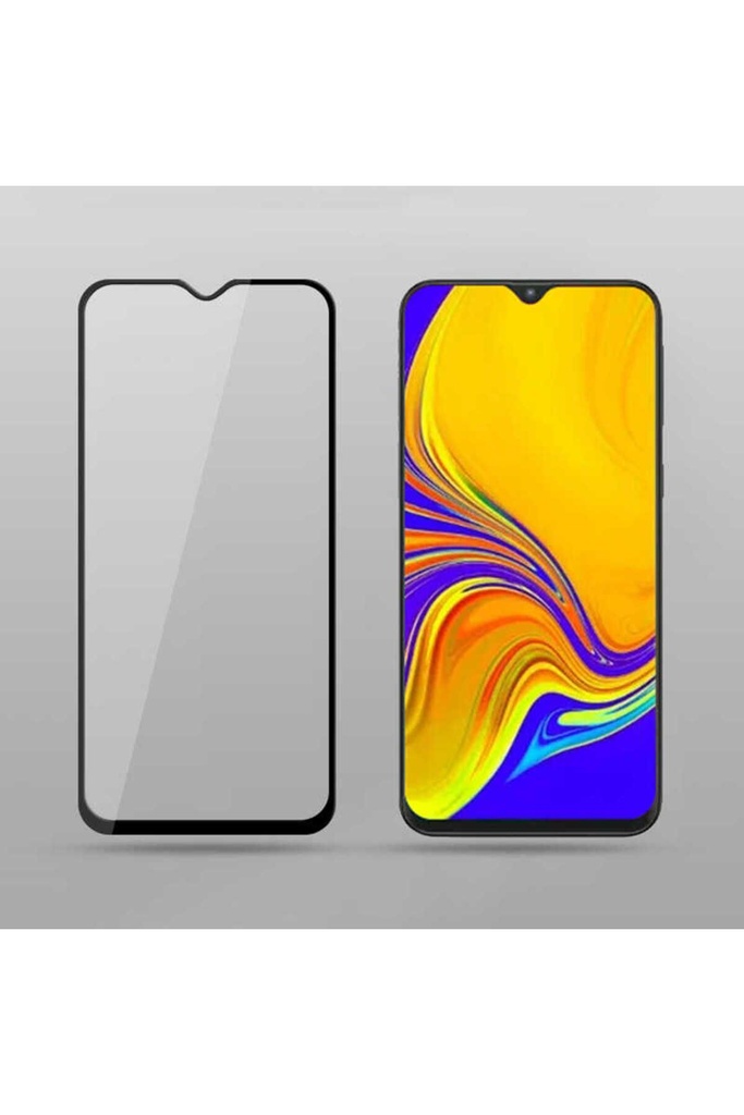 Oppo A12 Uyumlu Zore Kenarları Kırılmaya Dayanıklı Cam Ekran Koruyucu