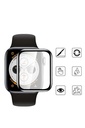 Apple Watch 42mm Uyumlu Zore Mat Eko PMMA Pet Saat Ekran Koruyucu