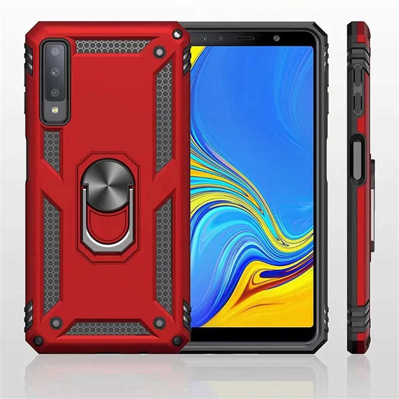 Samsung Galaxy A7 2018 Uyumlu Kılıf Zore Vega Kapak - 5