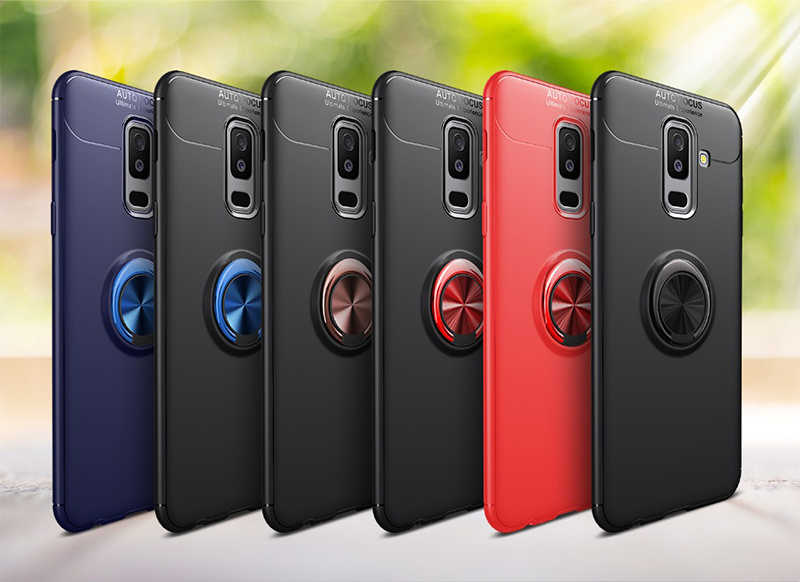 Samsung Galaxy A6 Plus 2018 Uyumlu Kılıf Zore Ravel Silikon Kapak - 1