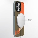 Apple iPhone 13 Uyumlu Kılıf Magsafe Şarj Özellikli Youngkit Orange Serisi Flying Balloon Kapak - 2