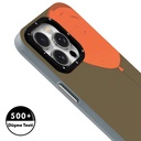 Apple iPhone 13 Uyumlu Kılıf Magsafe Şarj Özellikli Youngkit Orange Serisi Flying Balloon Kapak - 3