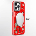 Apple iPhone 14 Pro Uyumlu Kılıf Magsafe Şarj Özellikli Youngkit Quicksand Beads Serisi Kapak - 7