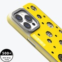 Apple iPhone 14 Pro Uyumlu Kılıf Magsafe Şarj Özellikli Youngkit Quicksand Beads Serisi Kapak - 9