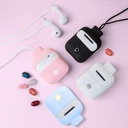 Apple Airpods Uyumlu Kılıf Boyun Askılı Jelly Bean Tasarımlı Lisanslı Switcheasy ColorBuddy Kapak