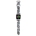 Apple Watch 41mm Uyumlu Hello Kitty Orjinal Lisanslı Etiket Graffiti Silikon Kordon